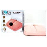 Pair pink foot warmers in org box