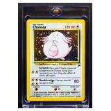 Pokemon Chansey Scrunch Double Edge card