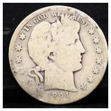1894S barber half dollar
