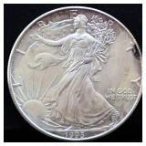 1993 silver eagle coin