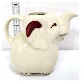 Vintage white elephant figural creamer