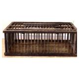 Vintage wood chicken coop