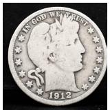 1912 barber half dollar