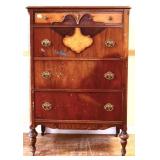 1920s 4 drawer tall chest see photos