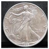 1992 silver eagle coin