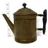 Vintage metal small coffee pot
