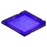 Cobalt Camel Lights cigarette ashtray