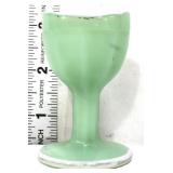 Vintage jade glass eye wash
