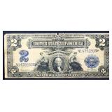 1899 Mini Porthole $2 silver certificate