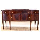 Vntg mahogany hepplewhite buffet