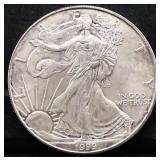 1999 silver eagle coin