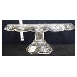 German crystal Lady Anne cake stand