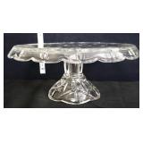 German Lady Anne crystal cake stand
