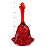 Fenton ruby red bell