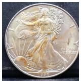1996 silver eagle coin