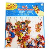 Lot of Terrytoons Mighty Mouse keychains in pack