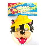 Vntg Magic Mask Top Cat halloween mask in package