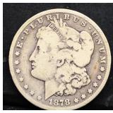 1878 Carson City Morgan silver dollar
