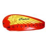 Metal 19.5x8 Indian Motorcycles sign