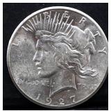 1927 peace dollar