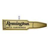 Metal 22.5x5.25 Remington Cartridges sign