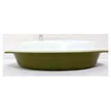 Vntg Pyrex #063 spring blossom divided dish w lid