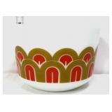 Vntg Pyrex #343 arches straight side mixing bowl