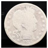 1912S barber half dollar
