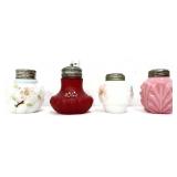 Lot of 4 vintage shakers