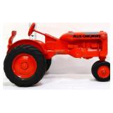 Die cast metal Allis Chalmers red tractor