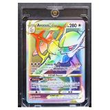 Pokemon Arceus VStar Trinity Nova card