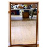 MCM 25.5x41.5in wood frame mirror