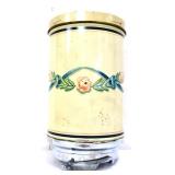 Vintage round metal coffee grinder