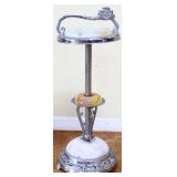Art Deco smoke stand w/ org lighter NO SHIPPING