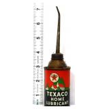 Vntg 3oz Texaco Home Lube can w/ spout