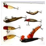 Lot of 8 vintage fishing lures