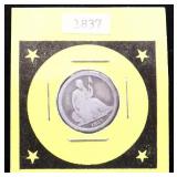 1837 seated liberty dime