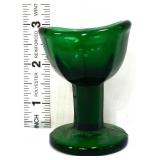 Vintage emerald green eye wash
