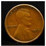 1914D wheat penny