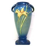 Vntg Roseville 141-15 zephyr lily vase