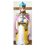 Vntg 35in Wise Man blow mold see pics NO SHIP