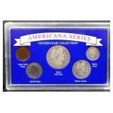 Americana Series Yesteryear Collection coin set