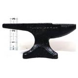 Cast iron miniature John Deere anvil
