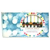 Vntg Bubble Lites Christmas ornaments in box