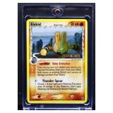 Pokemon Elekid Baby Evolution Thunder Spear card
