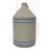 Vntg blue band whiskey jug see photos