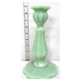 Jadeite 9in candlestick