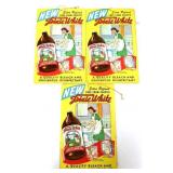 Lot of 3 vntg Dixie White adv tags