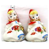 Lot of 2 little red riding hood shakers