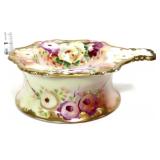 Vintage Nippon floral tea strainer